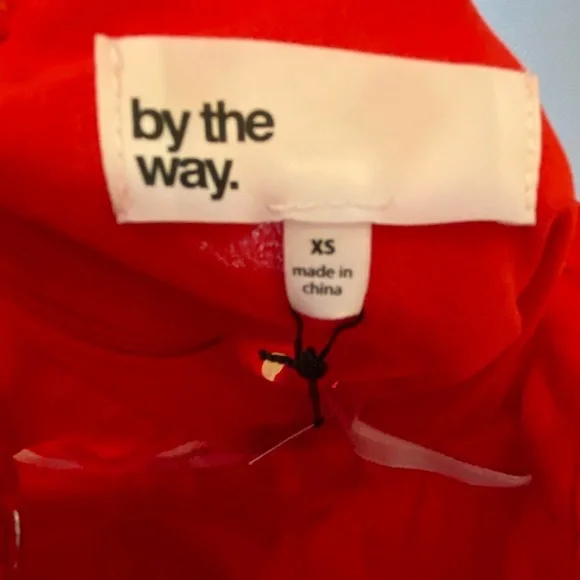 🆕 REVOLVE by the way. Makayla Star Mini Dress in Red - Picture 10 of 10